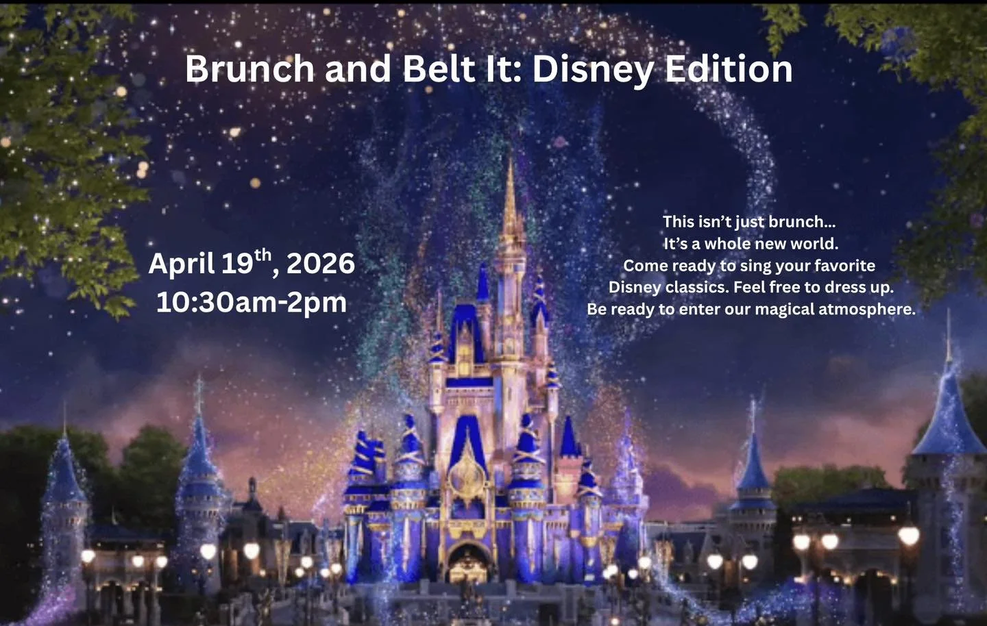 Brunch and Belt It : Disney Edition