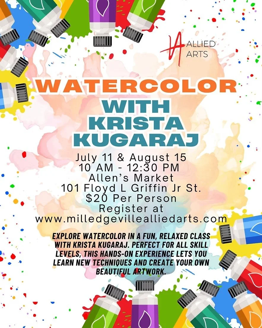 Watercolor with Krista Kugaraj