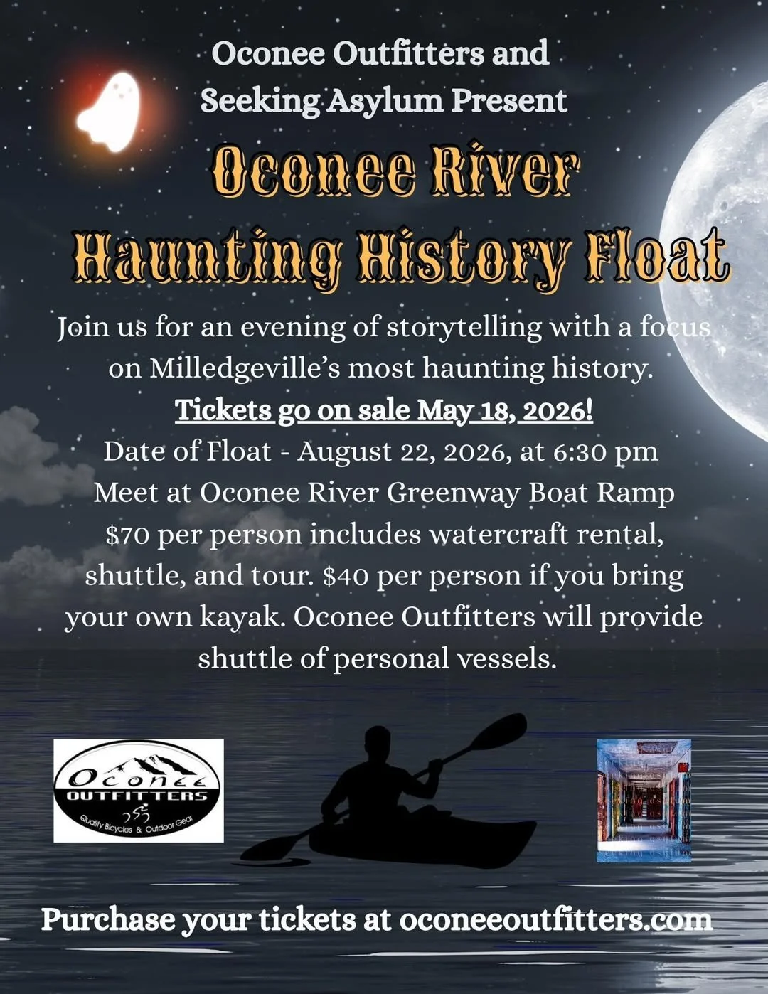 Oconee River Haunting History Float