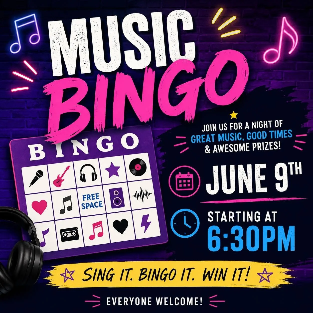 Music Bingo 