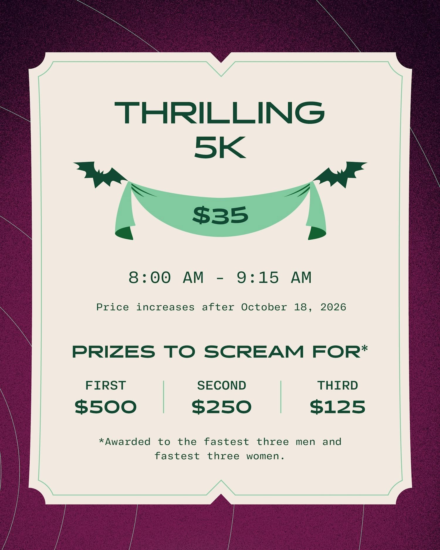 RIP: Run in Putnam 5k