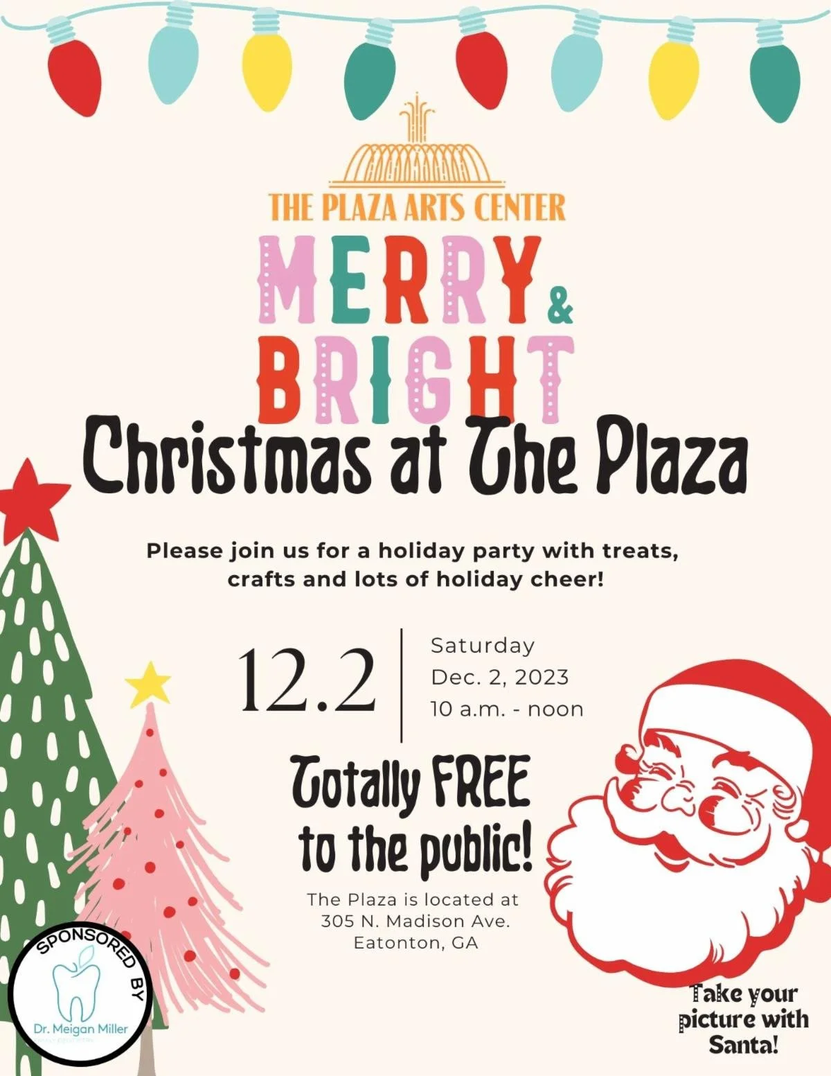 Christmas At The Plaza // The Plaza Arts Center — Lake Sinclair Life
