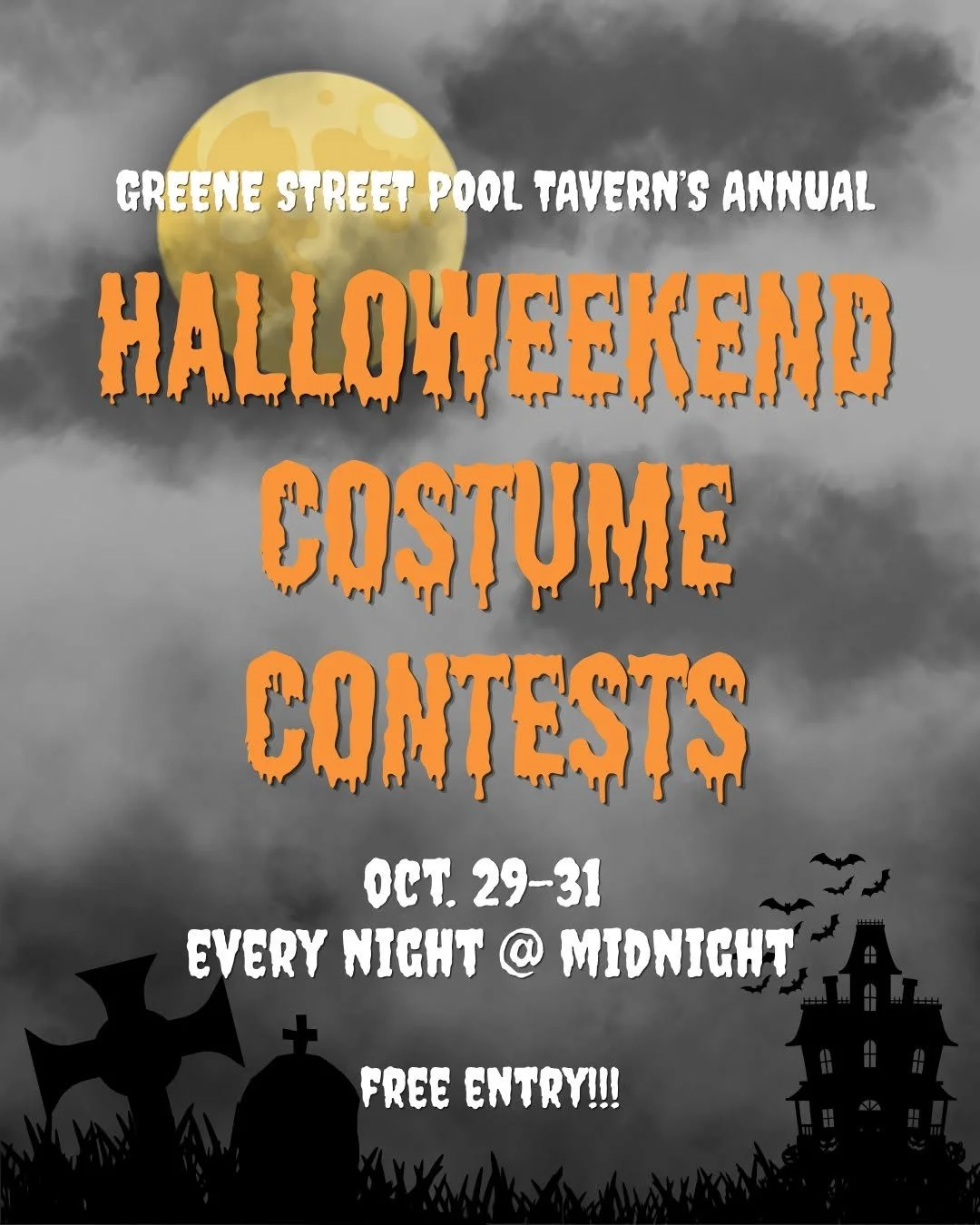 Green Street Pool Tavern Costume Contest