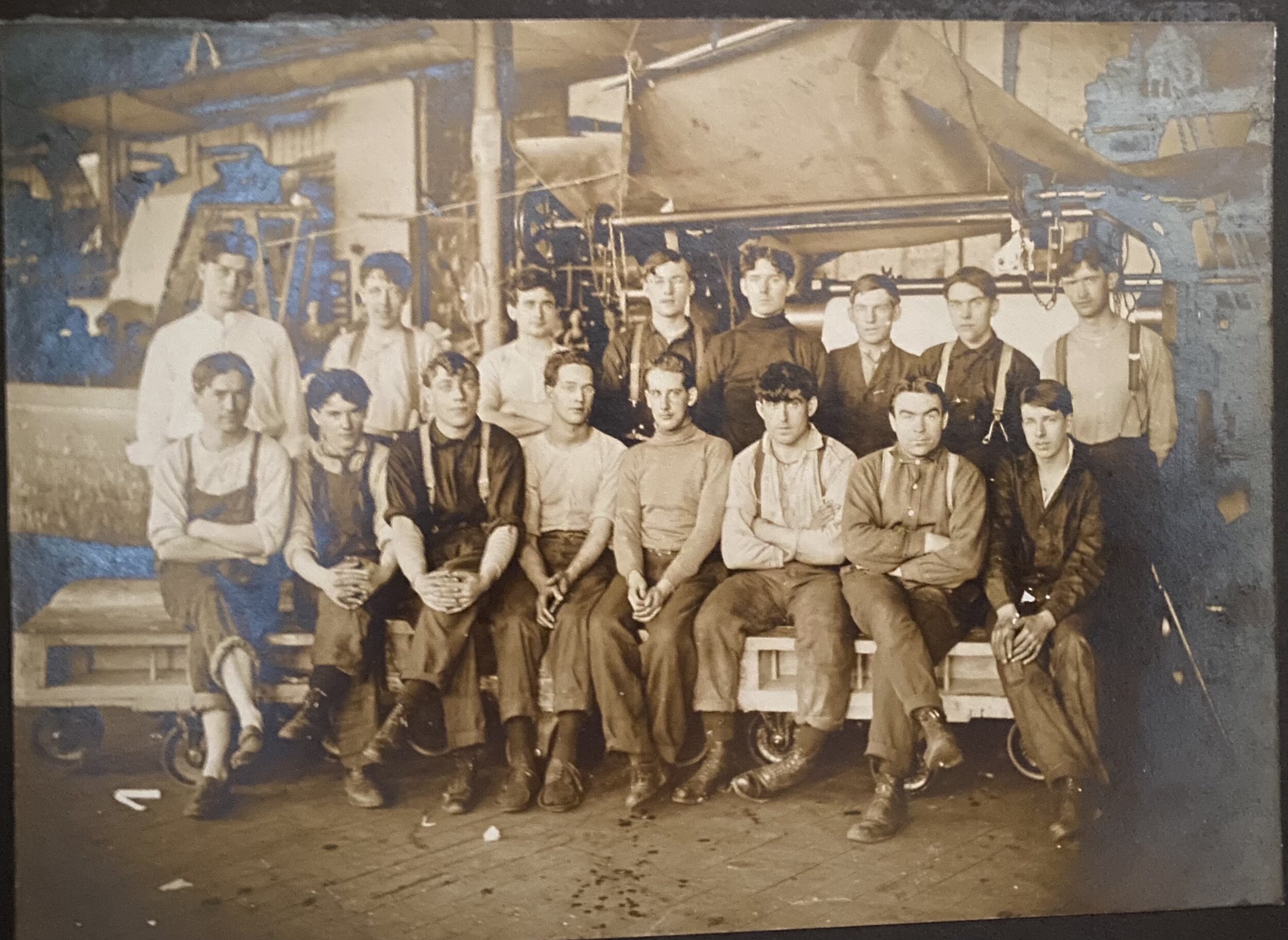 Mill workers