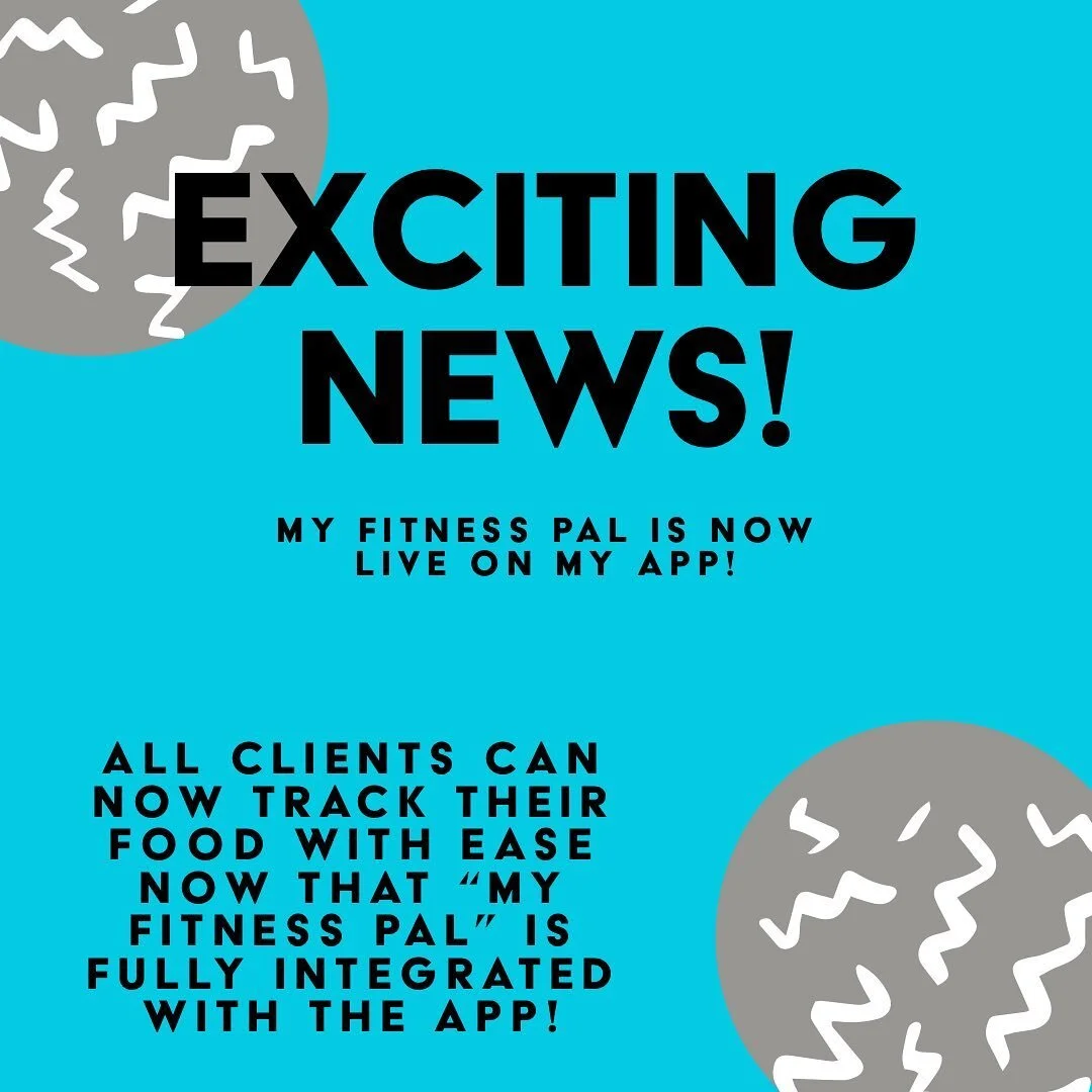 WE HAVE SOME NEWS!! wooo! 

Not only are we back training at @elev8fitnessuk !! But I&rsquo;ve been working hard at something else during this last lockdown! 

We&rsquo;ve now got full integration with my fitness pal on my app! This means you can now