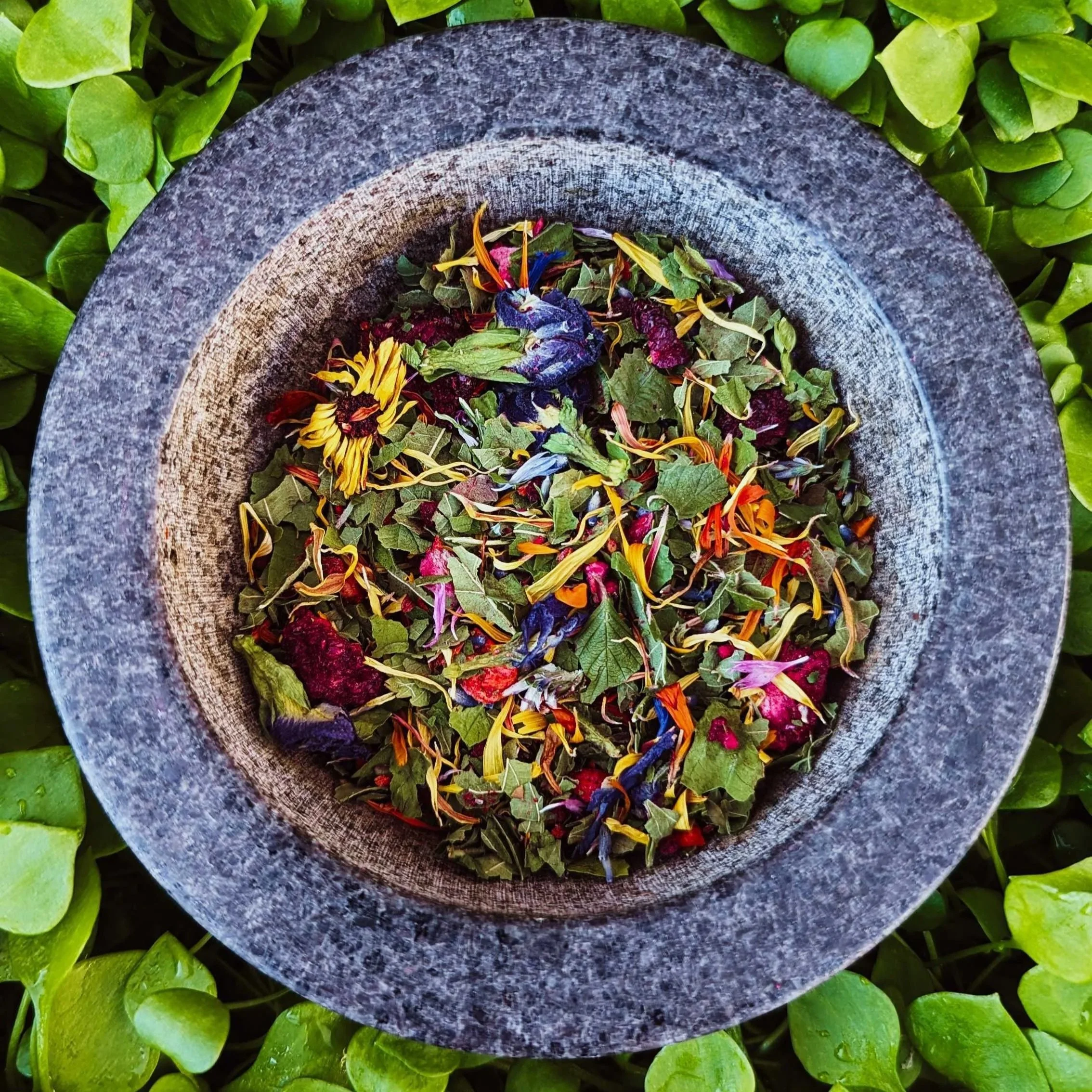 Dried Herbs and Edible Flowers