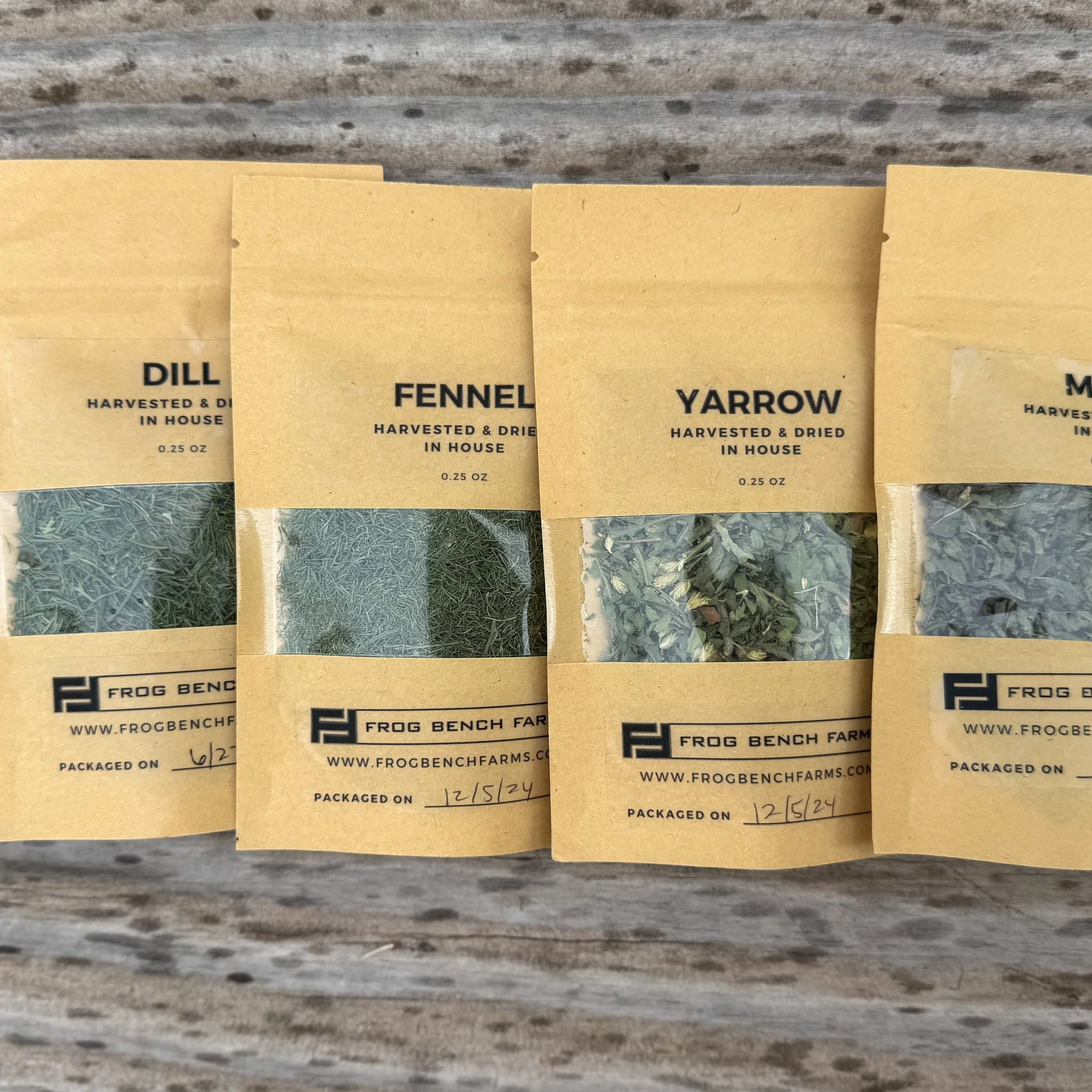 Dried Herbs (small packet/$5)