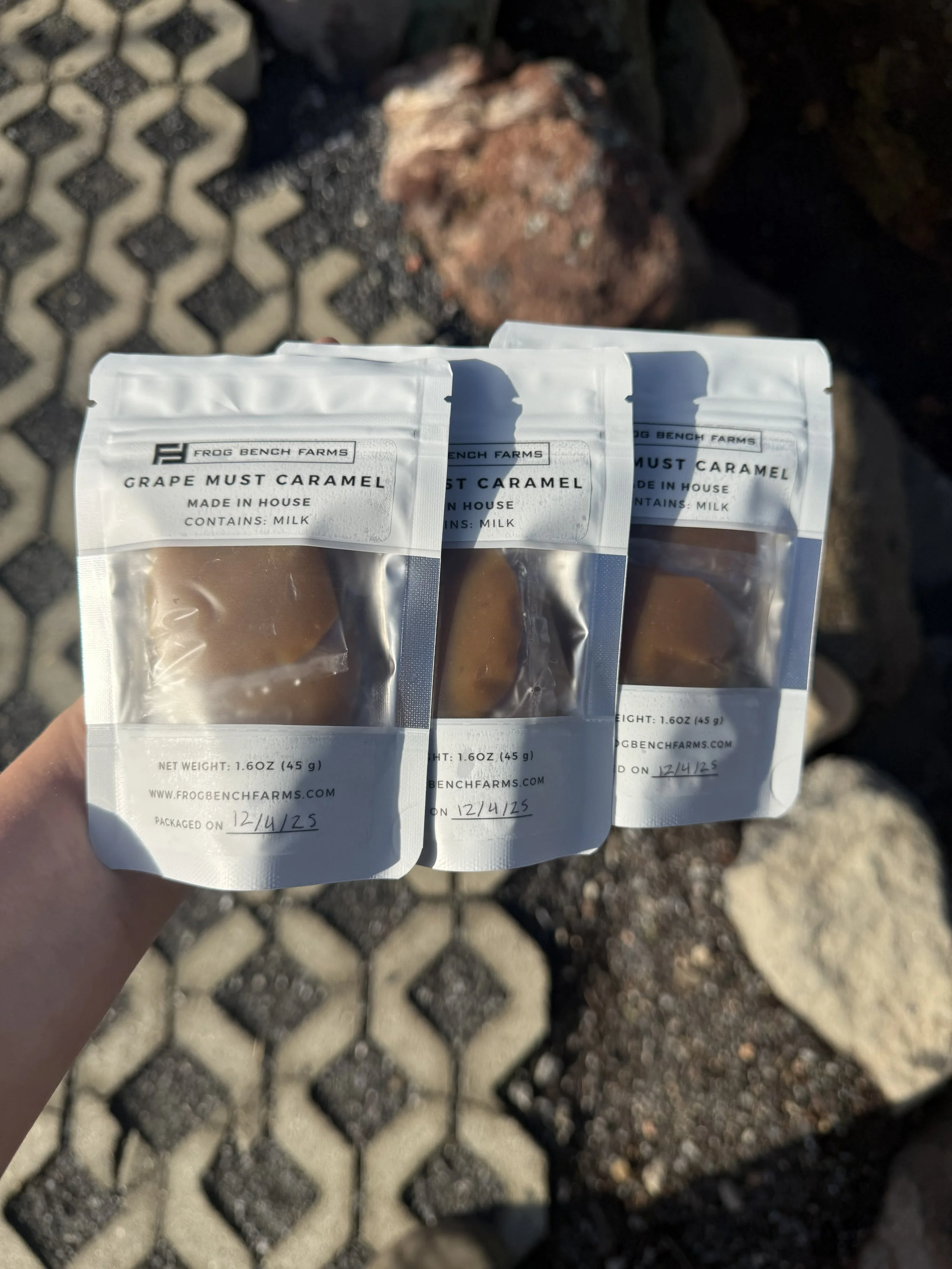 Grape Must Caramel (1.6oz/$6)