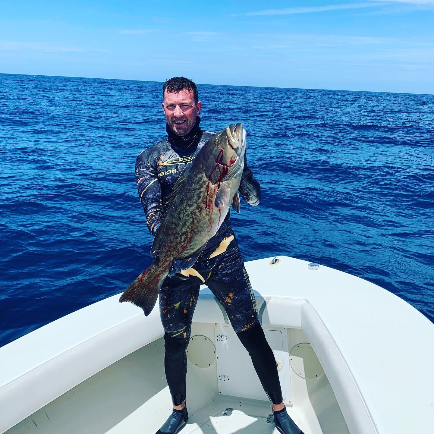 I shot my first Gag Grouper this past weekend during the Wrightsville Beach Spearfishing Tournament. This was not only my first Gag but also my deepest fish kill at 65&rsquo;.