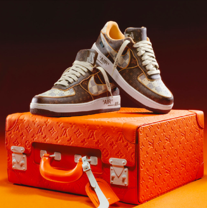 WWD: Louis Vuitton, Nike 'Air Force 1' by Virgil Abloh Sneaker to Launch With Auction