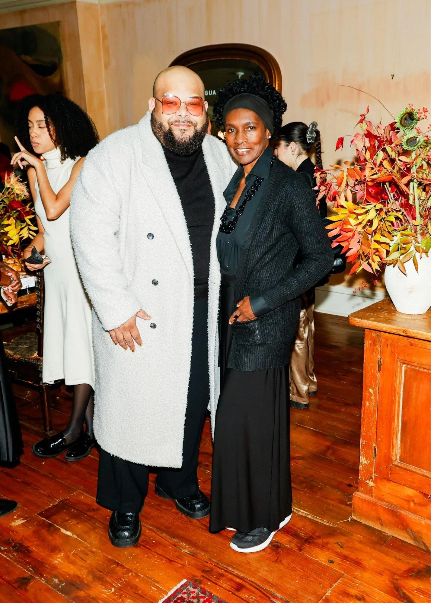   Sergio Hudson, Constance White. Photo by BFA.  