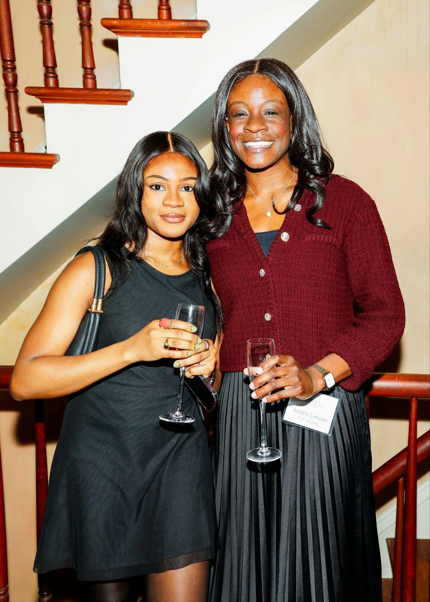   Virgil AblohTM "Post-Modern" Scholars Sola Atinsola, Amira Linson. Photo by BFA  