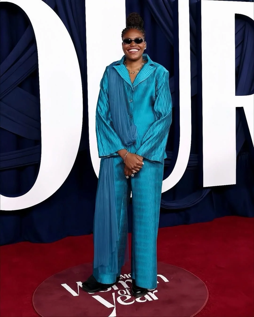 We loved seeing work by three-time Virgil Abloh&trade;️ &ldquo;Post-Modern&rdquo; Scholar Ahmrii Johnson (@ahmriilorraine) on the Glamour Women of the Year red carpet last fall, worn by Jonquel Jones of the New York Liberty! Congrats to Ahmrii on thi