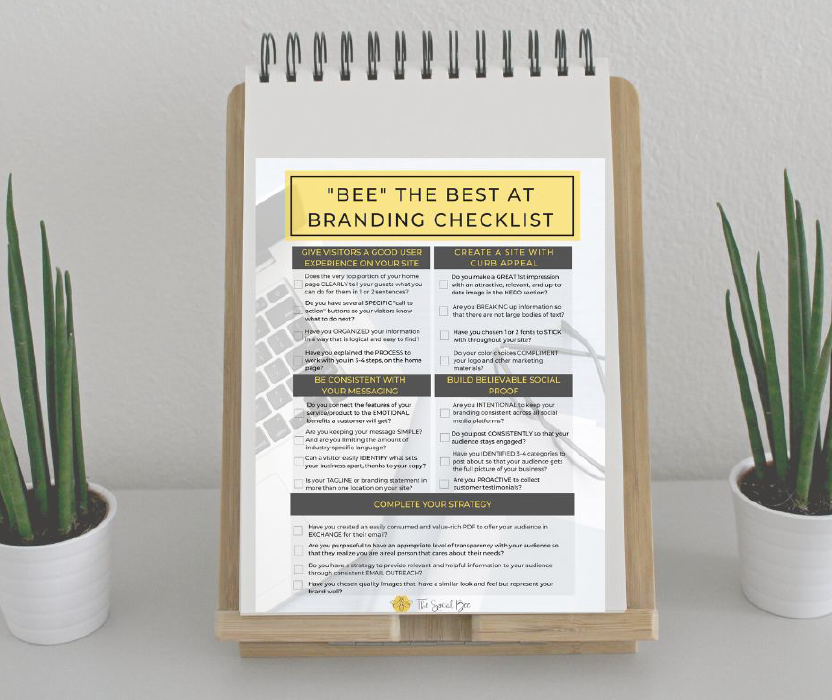 BRANDED CHECKLIST FOR EMAIL CAPTURE