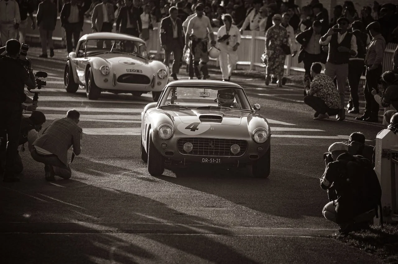 Ferrari 250GT SWB Competizione and AC Cobra Kinrara Trophy Goodwood Revival 2019