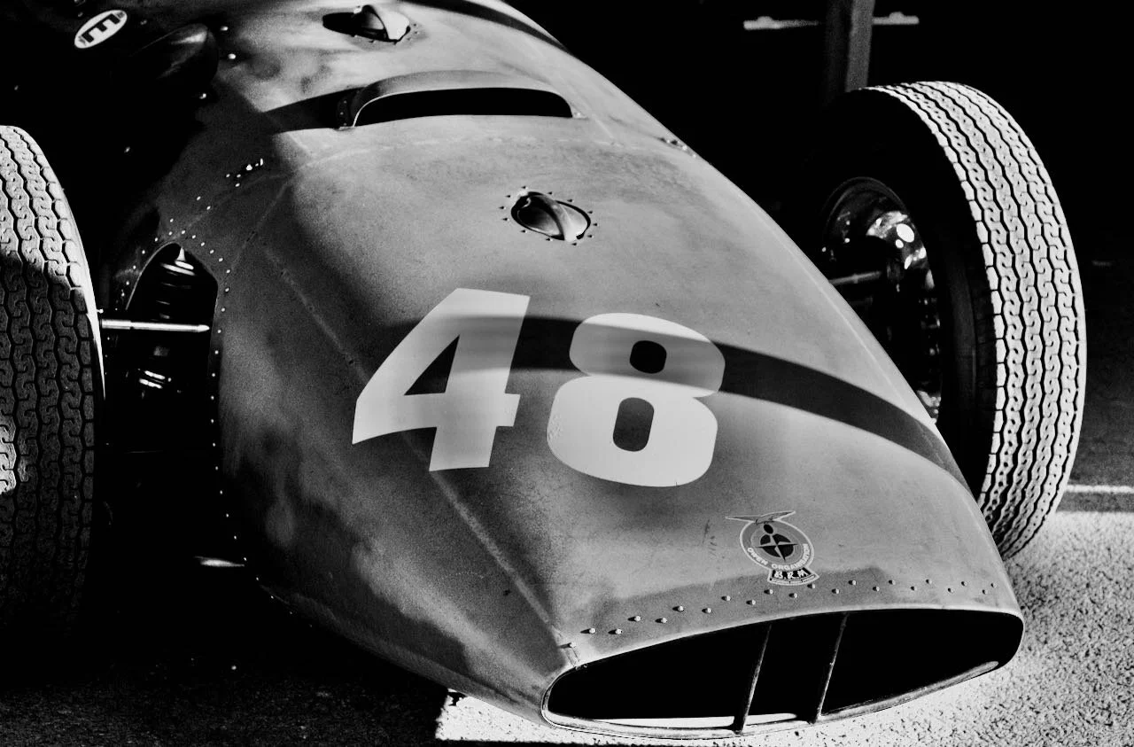 1960 ex-Dan Gurney BRM P48 Formula 1 at Goodwood Revival 2018
