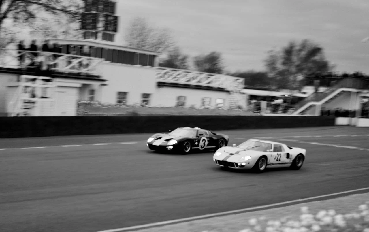 GT40s at Goodwood Members Meeting 2016