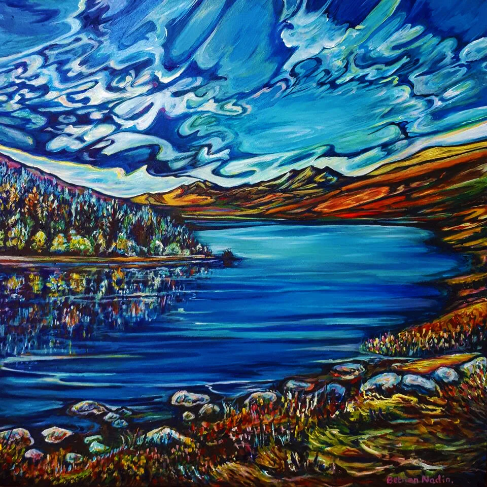 snowdon from pyb lake.jpg