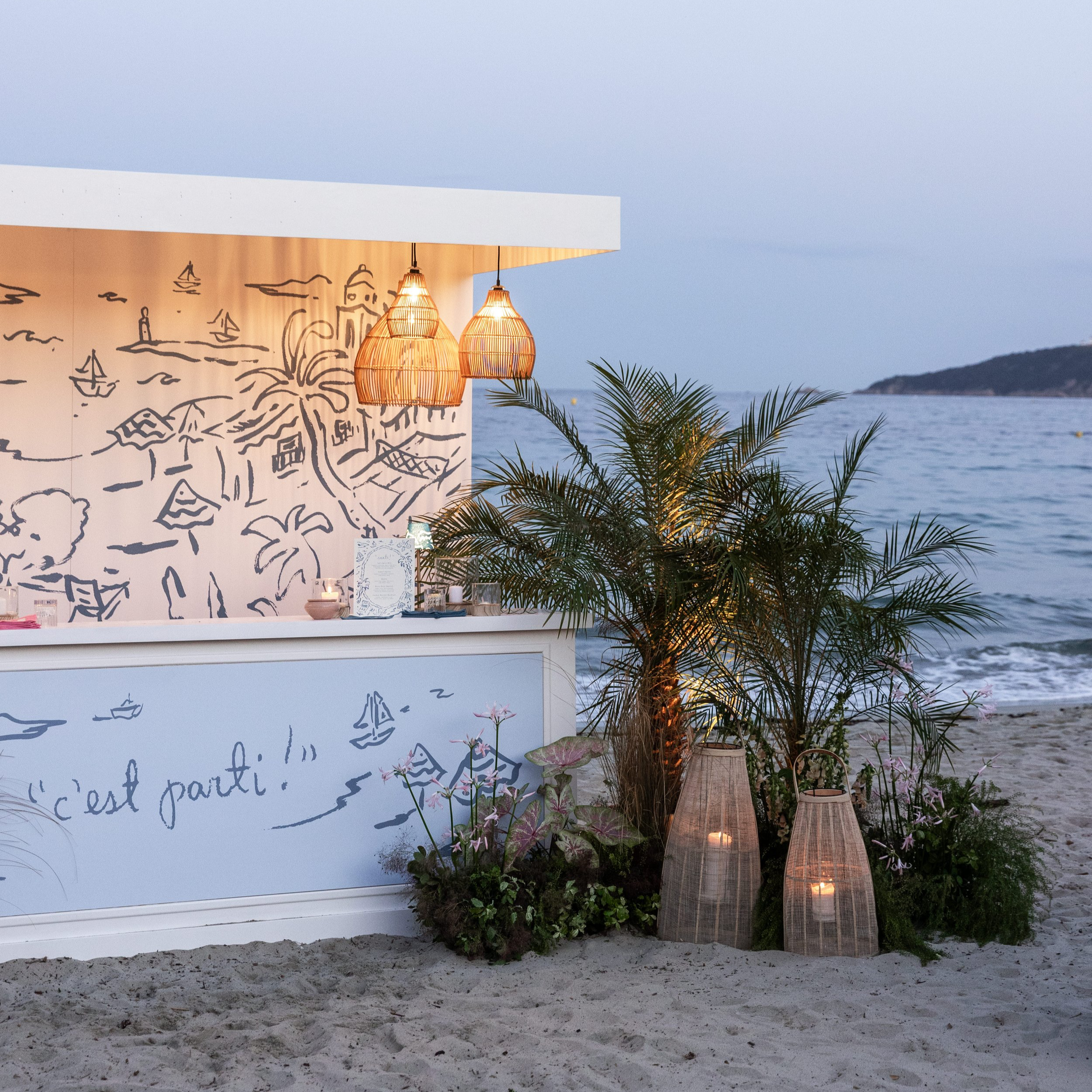 a La Plage in San Tropez