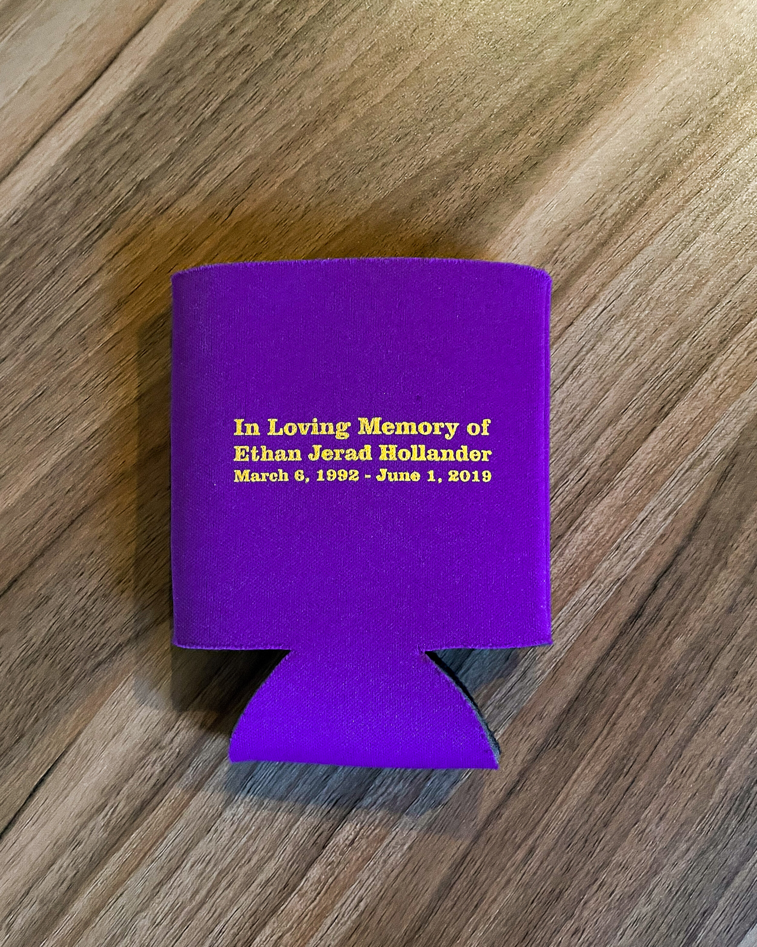 EJH "In Loving Memory" Compass Drink Koozie