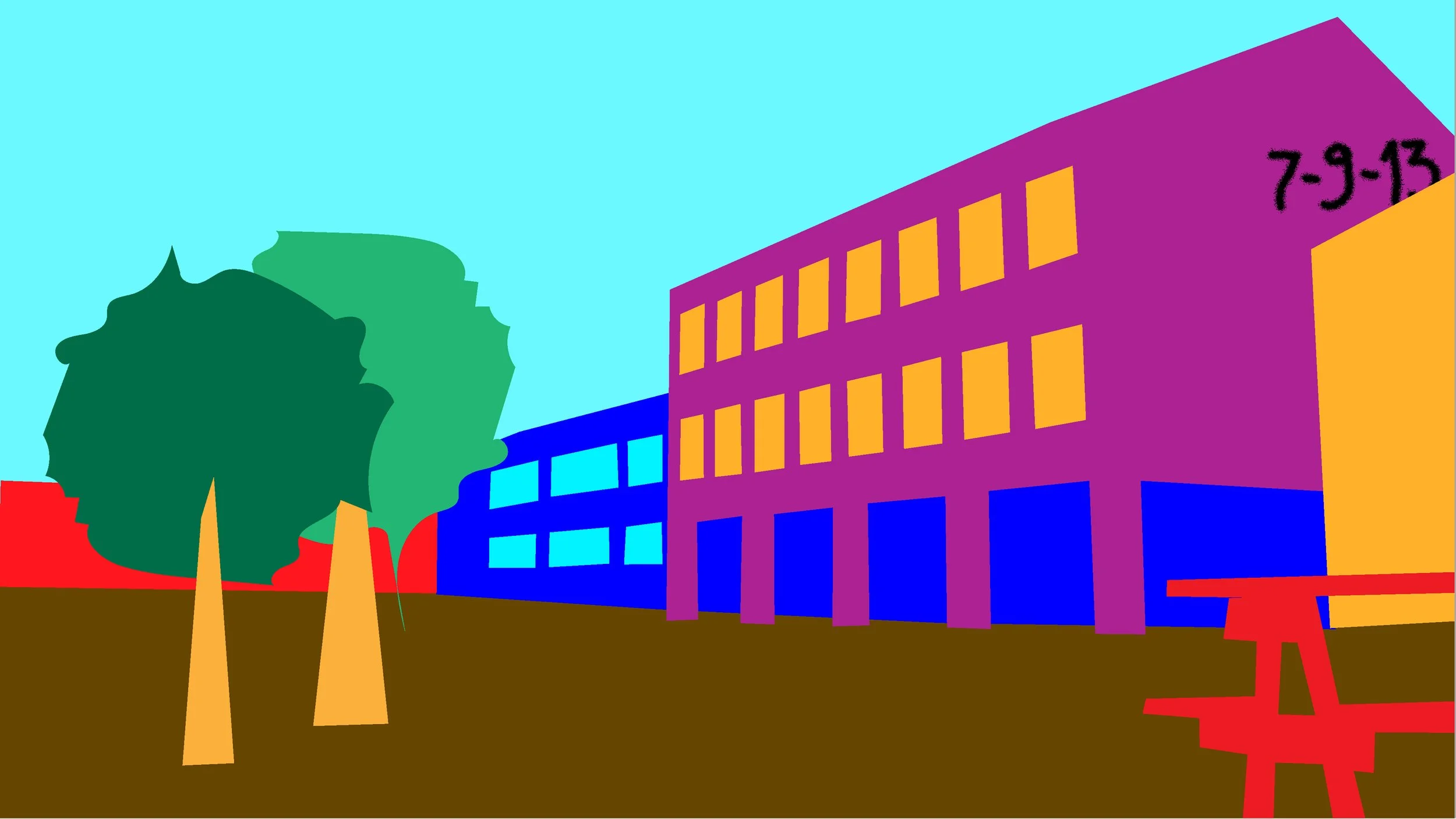 Illustrationer for Baggårdteatret