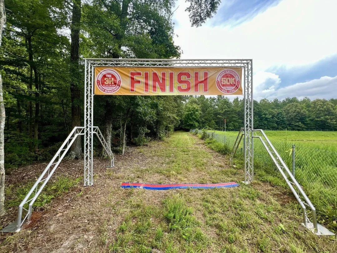 Good luck to everyone completing the King George Trail Series tomorrow at the Dahlgren 50K or Half! As you finish, be sure to stop by our table for some freebies while supplies last! #RunKG