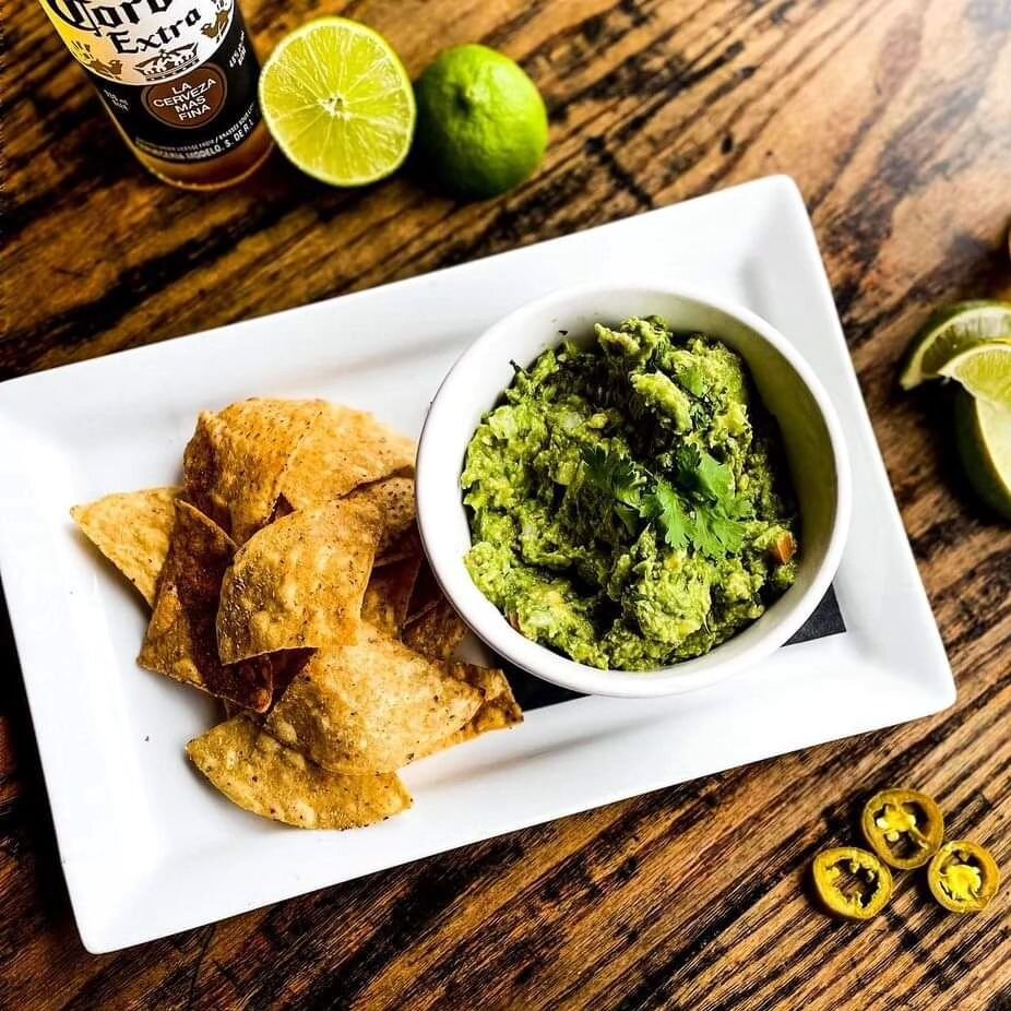 Time to dip into some fresh guacamole and chip away at your Mexi's cravings! 🥑🍅

Pair it with our 9oz glasses of wine for the price of a 6oz, on special every Wednesday.

Join the Fiesta 👉 https://bit.ly/3nsBXL8