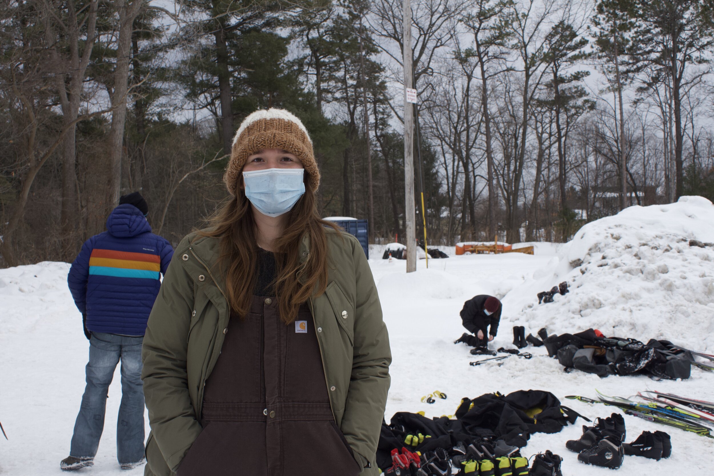   Kate Nicoletti, who works as the Youth Programs Coordinator with the city of Winooski Recreation Department. She helps run the program and is a very important part of it.  