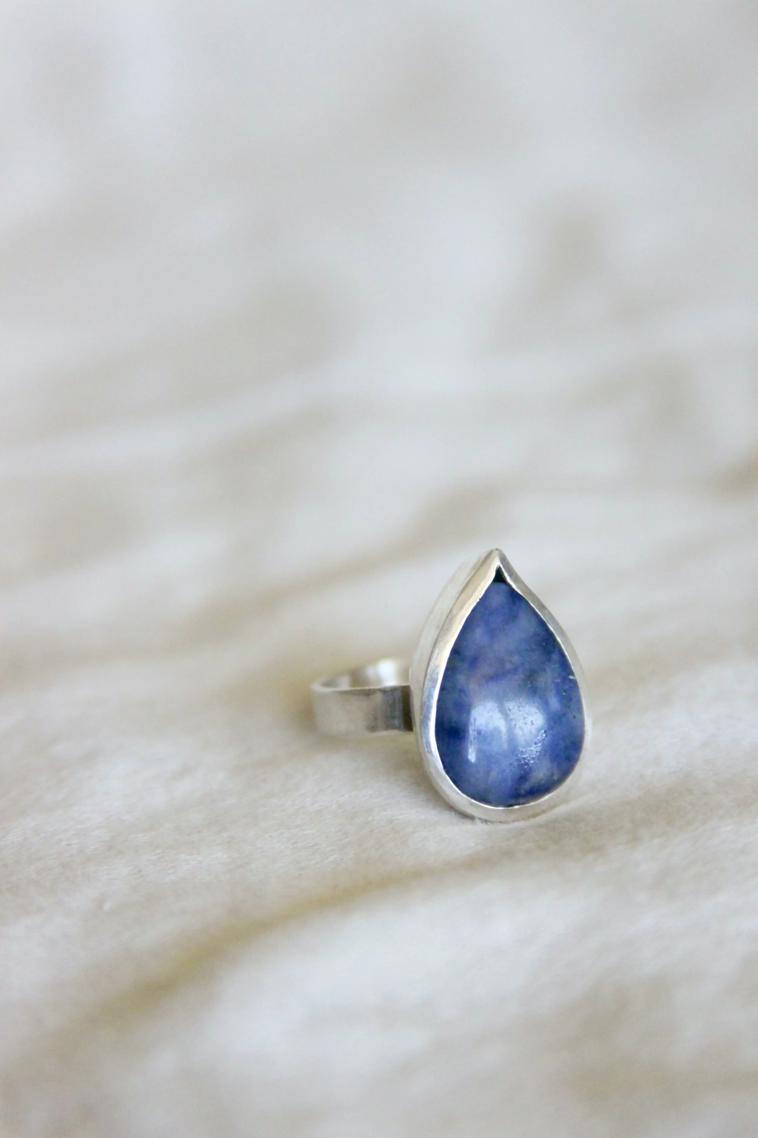 Jade Hand-Fabricated Ring