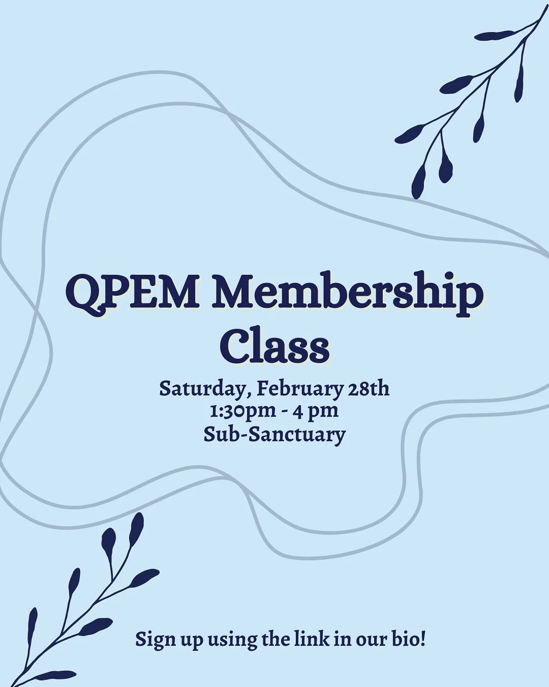 📣This Week&rsquo;s Announcements
🔹For anyone who is interested in becoming a member of QPEM or just wanting to learn more about our church and membership, we&rsquo;re having our Membership Class on Feb 28 from 1:30PM-4:00PM to teach all the distinc