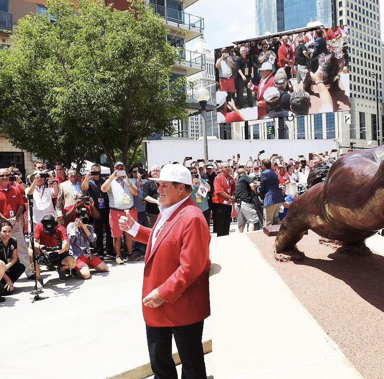 Pete Rose Statue Unveiling 2017 | Great American Ball Park's Crosley Terrace | Cincinnati, Ohio