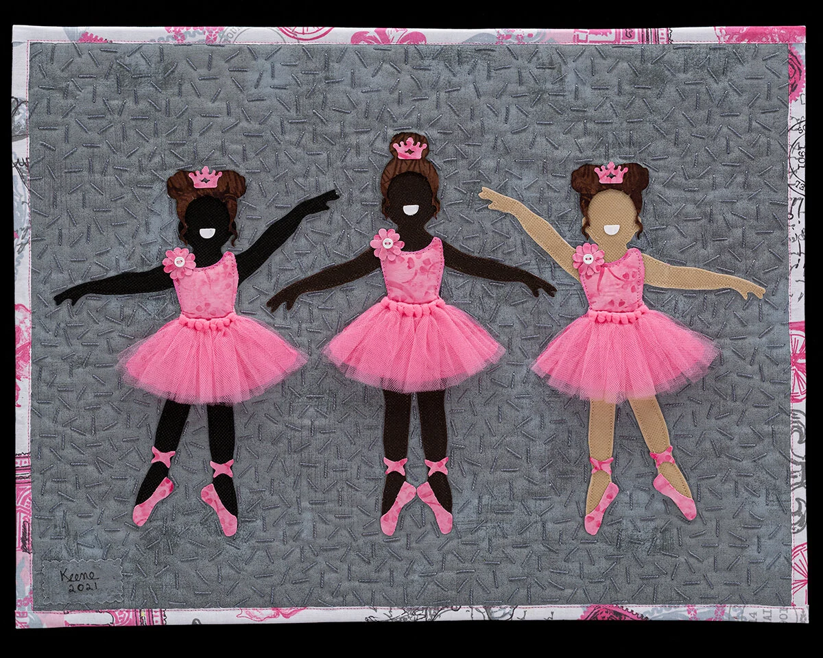 "Tiny Dancers" Large Art Notecards (2 Packages)