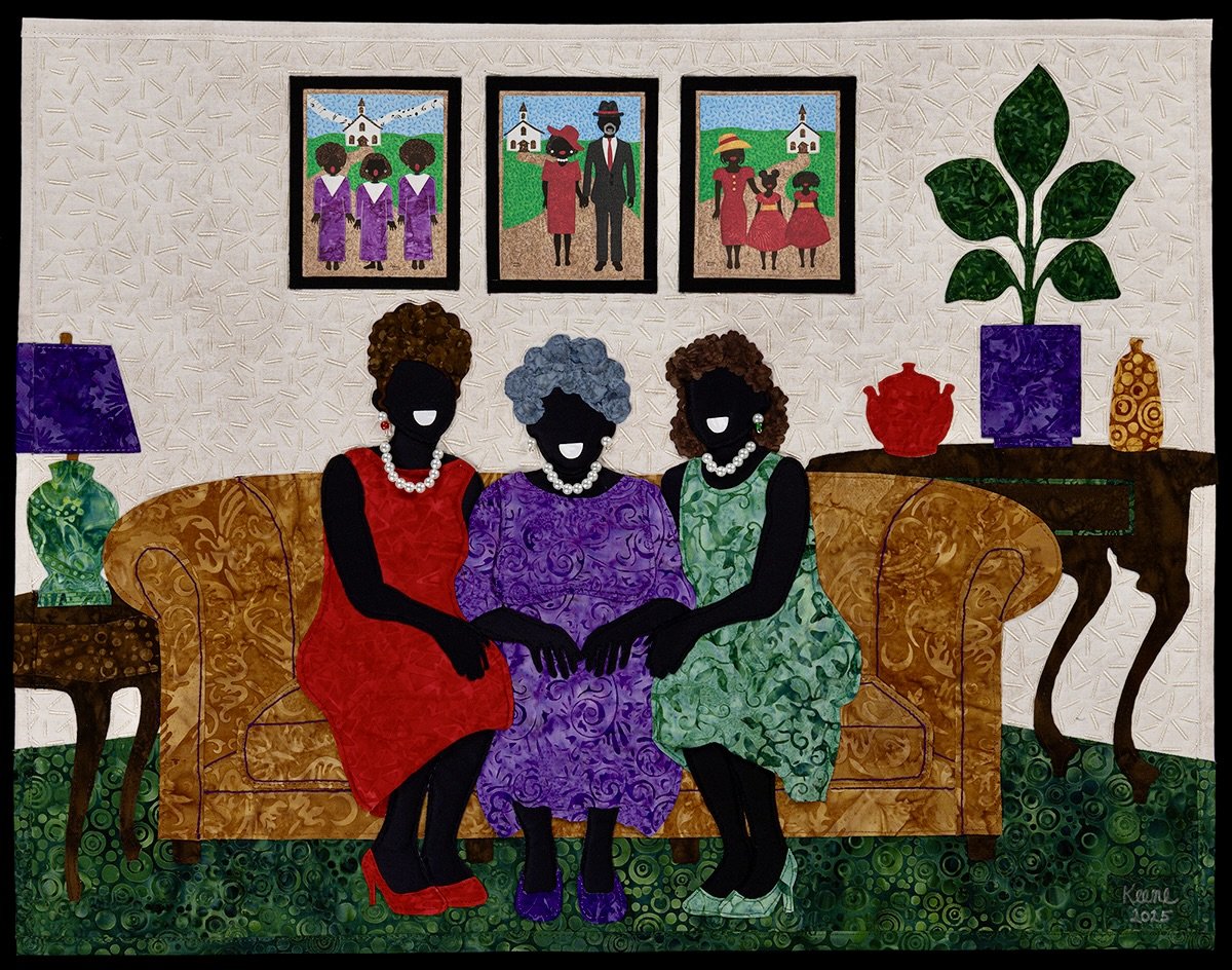 "NeeNee's Girls" Original Art Quilt (2025)