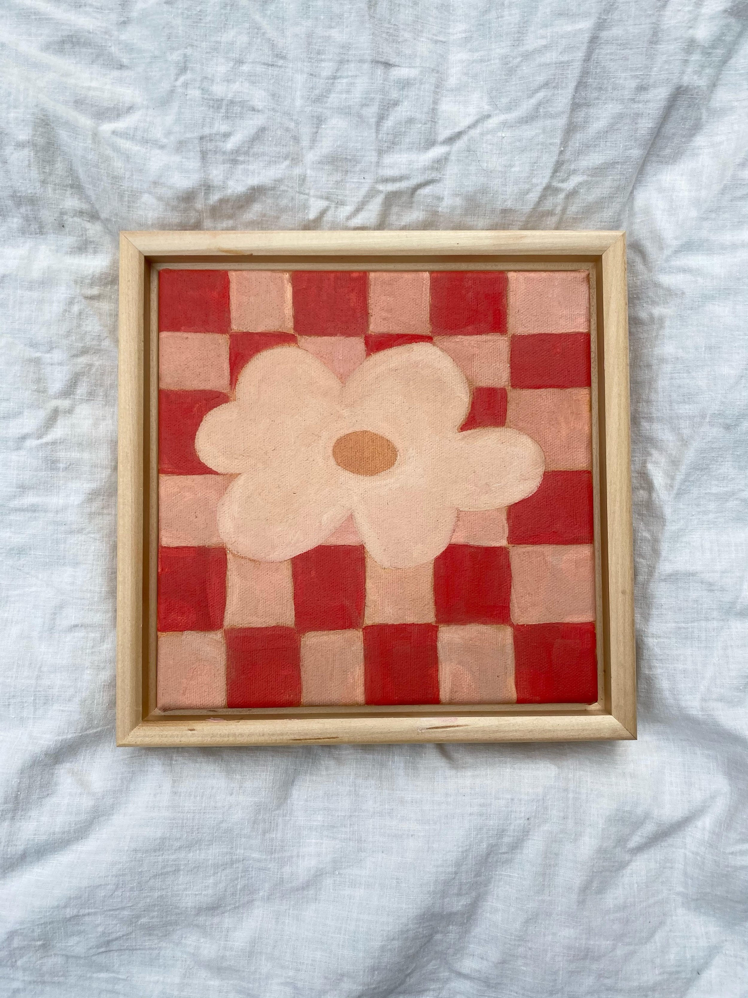 painting pink check close.jpeg