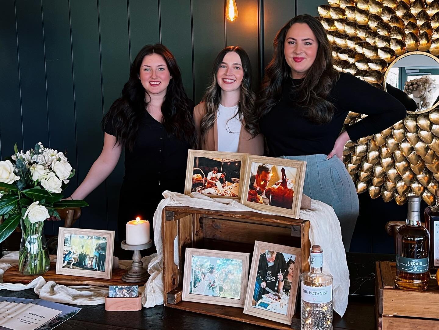 Our Event Managers Louise, Simone and Fiona had a lovely day on Sunday meeting lots of wedding couples at @dunglassestate open day 💍

It was great to see people rushing in the doors as they opened to get the first bookings for 2025!! 

Well done to 