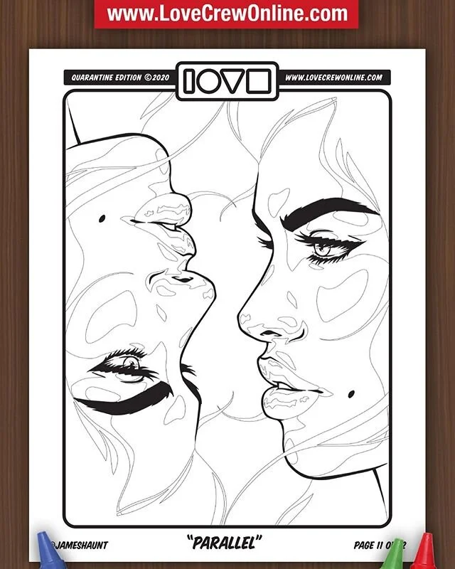 Spread the LOVE @lovecrew Free Coloring Book available at www.lovecrewonline.com #LoveCrewColoringBook