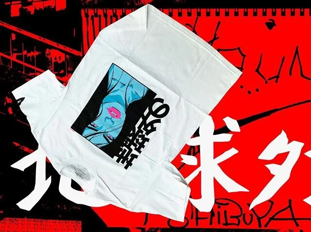 LITTLE NEO-TOKYO  I just released some tees at @tillys inspired by my last trip to Tokyo. Most of my life I&rsquo;ve lived down the street from Little Tokyo in DTLA and growing up this allowed me to connect with and admire Japanese culture. Standing 