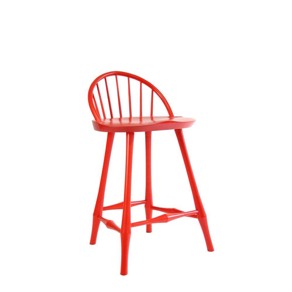 Wayland Half-Bow Counter stool