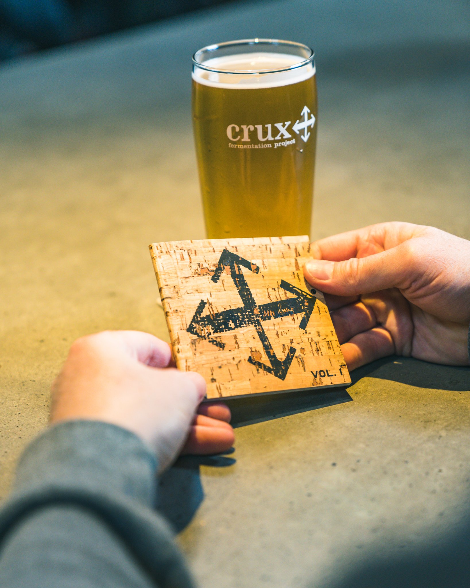 Crux Fermentation Project | Coaster Book, Vol.1