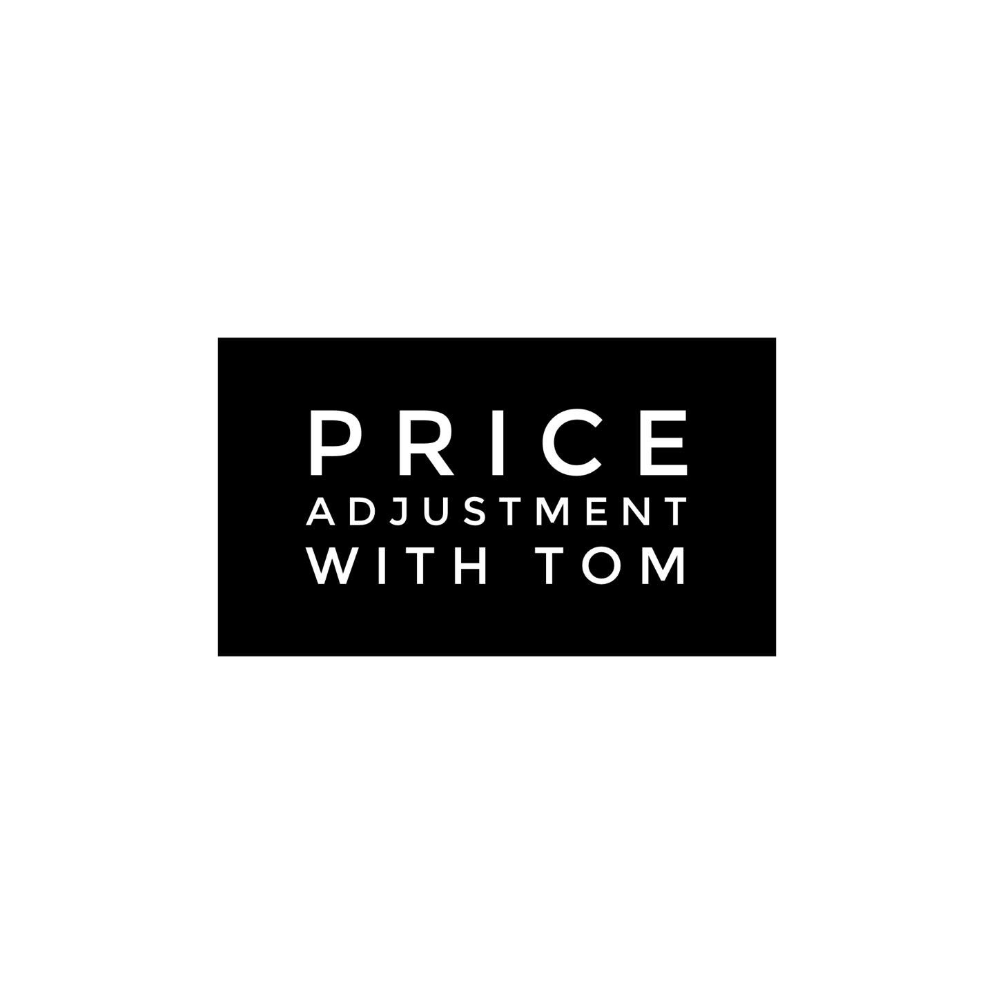 We wanted to inform you about an upcoming change regarding appointments with Tom. Starting from June 1st, 2024, there will be a slight price increase. This only applies to appointments booked with Tom and not any other team member. 

To keep up with 