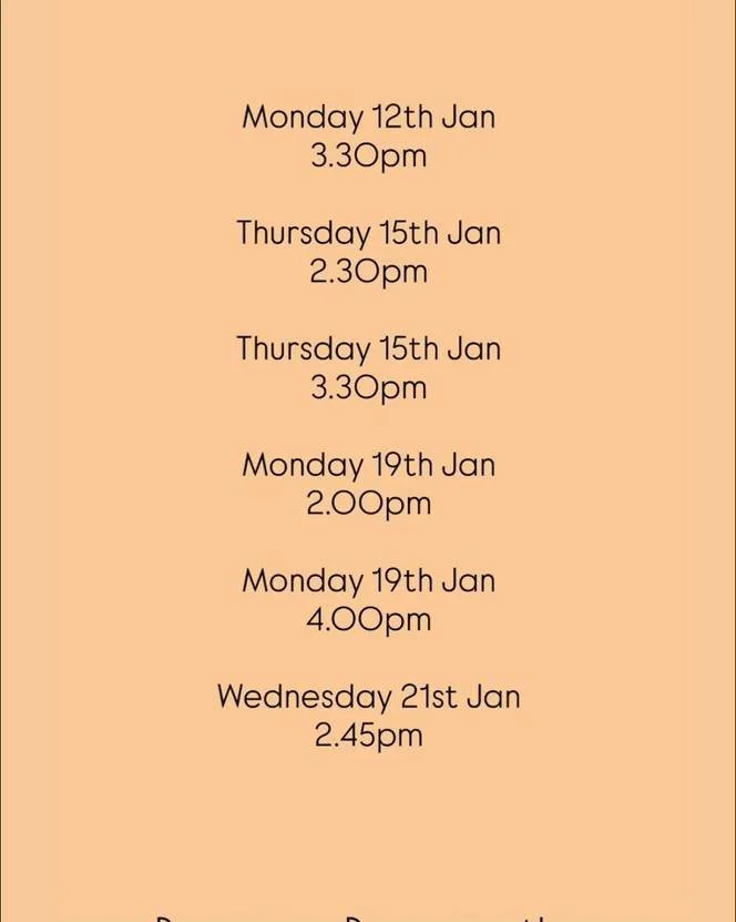 January availability with our wonderful stylist Emma-Victoria ✨
DM us or visit her social pages to secure your appointment.
