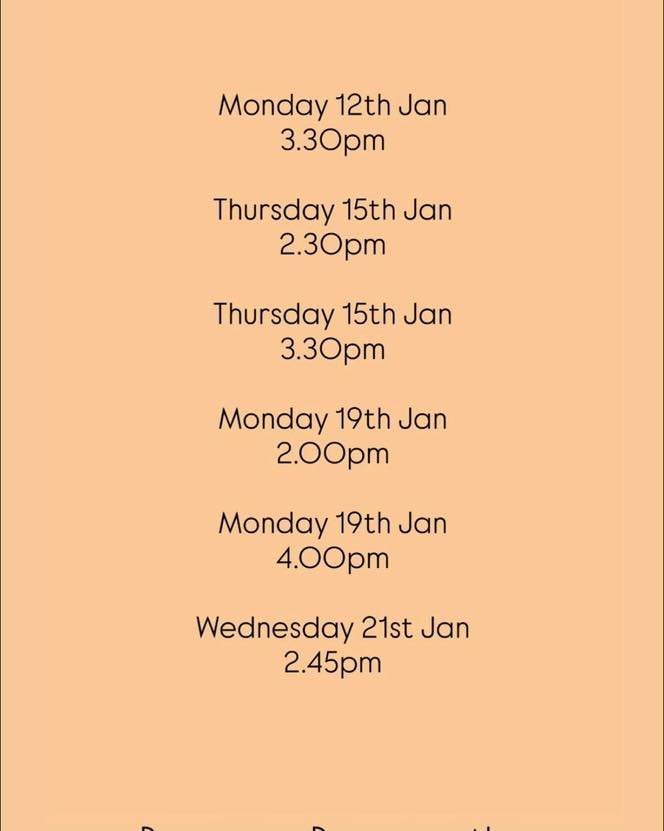 January availability with our wonderful stylist Emma-Victoria ✨
DM us or visit her social pages to secure your appointment.