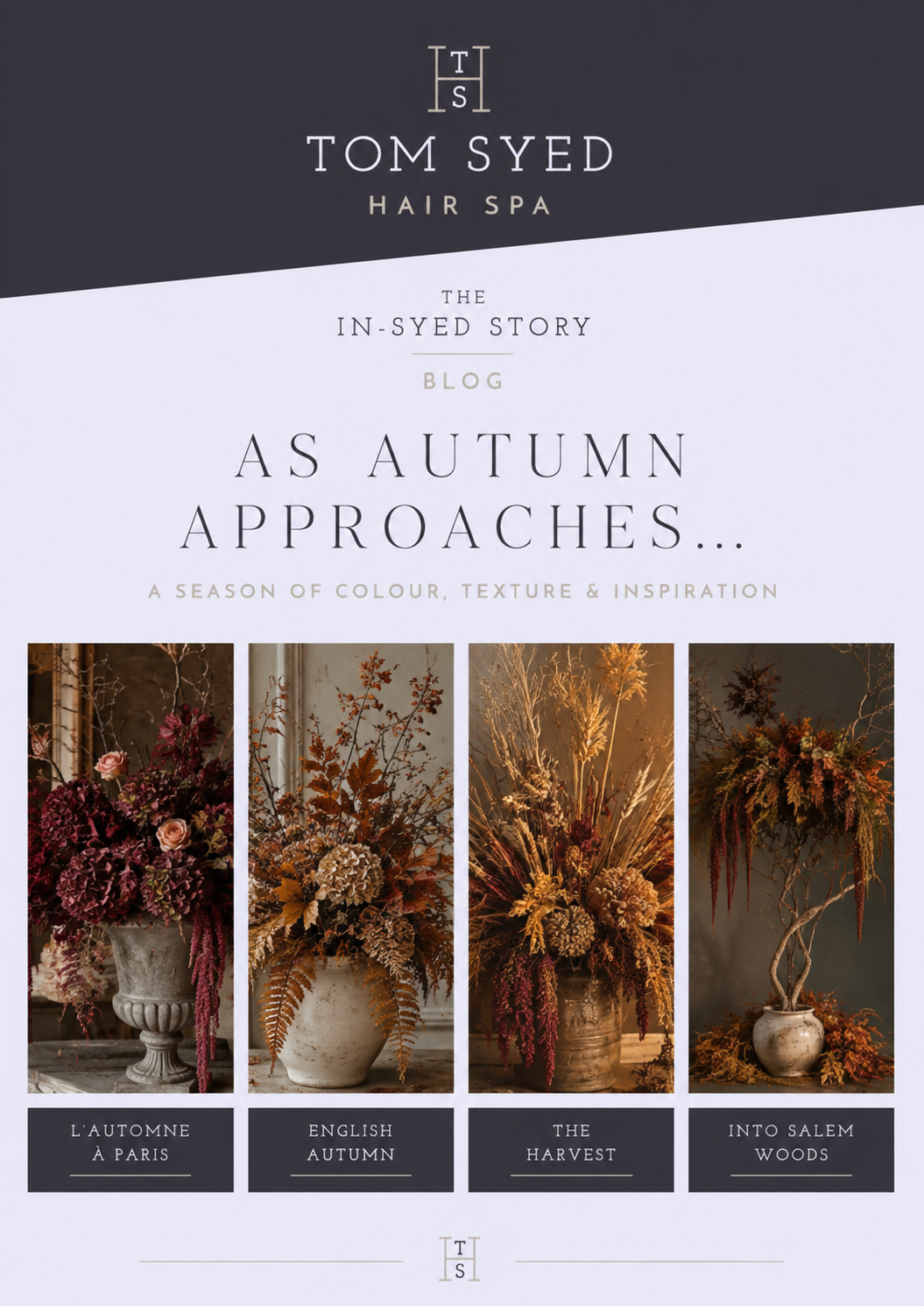 As Autumn Approaches…