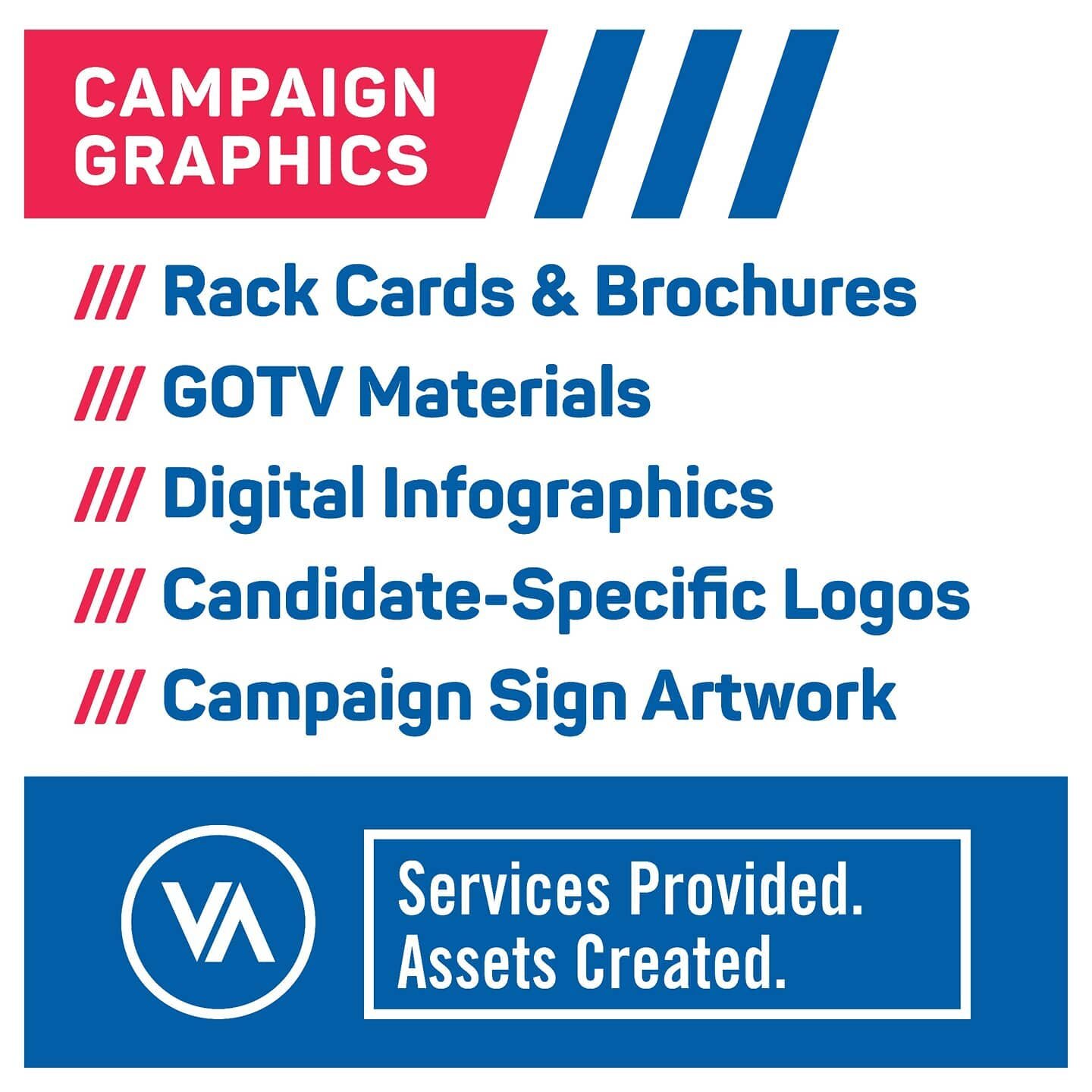 Need campaign graphics produced? Here are some of the products and services VDC offered during the 2020 BC Election.