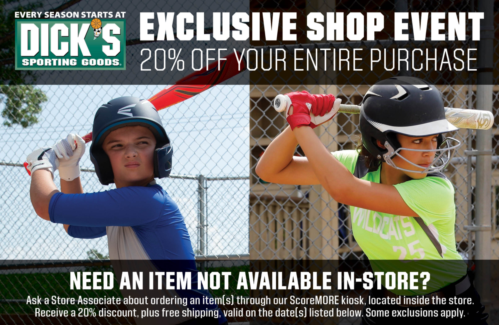 Dick's Sporting Goods Cannons Days Coming Friday thru Monday March 26 - 29