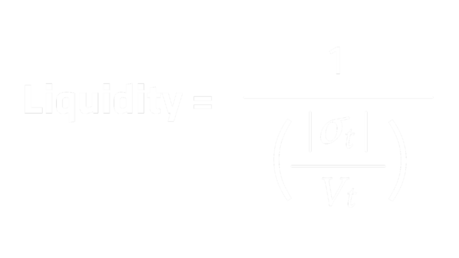 Liquidity Tracker - How it works? | Quantitative Brokers