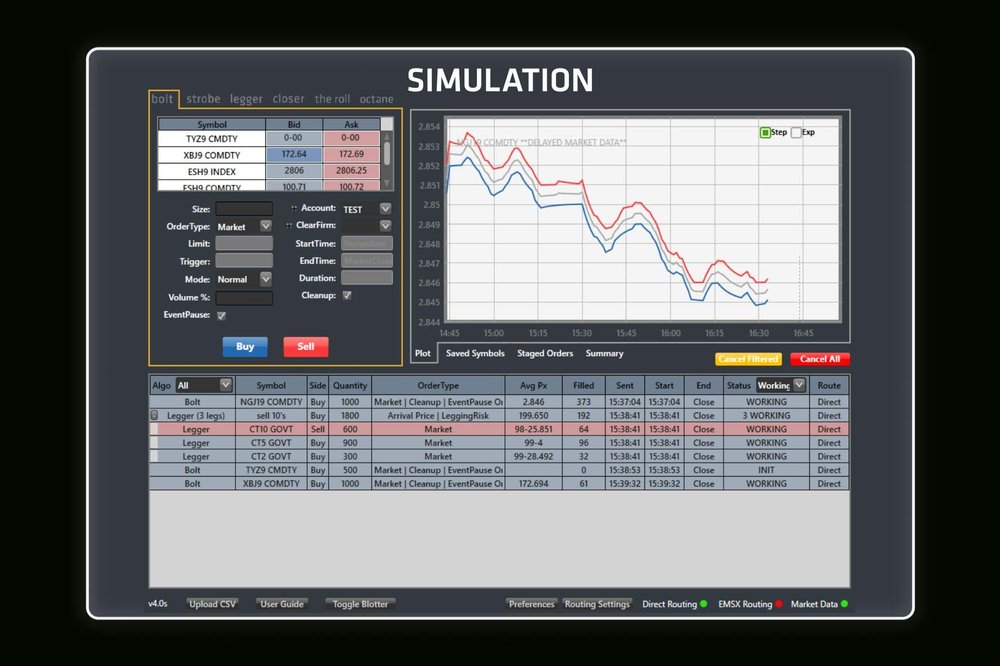 Real-Time Trading Simulator | Futures, Cash and Options Algorithm ...