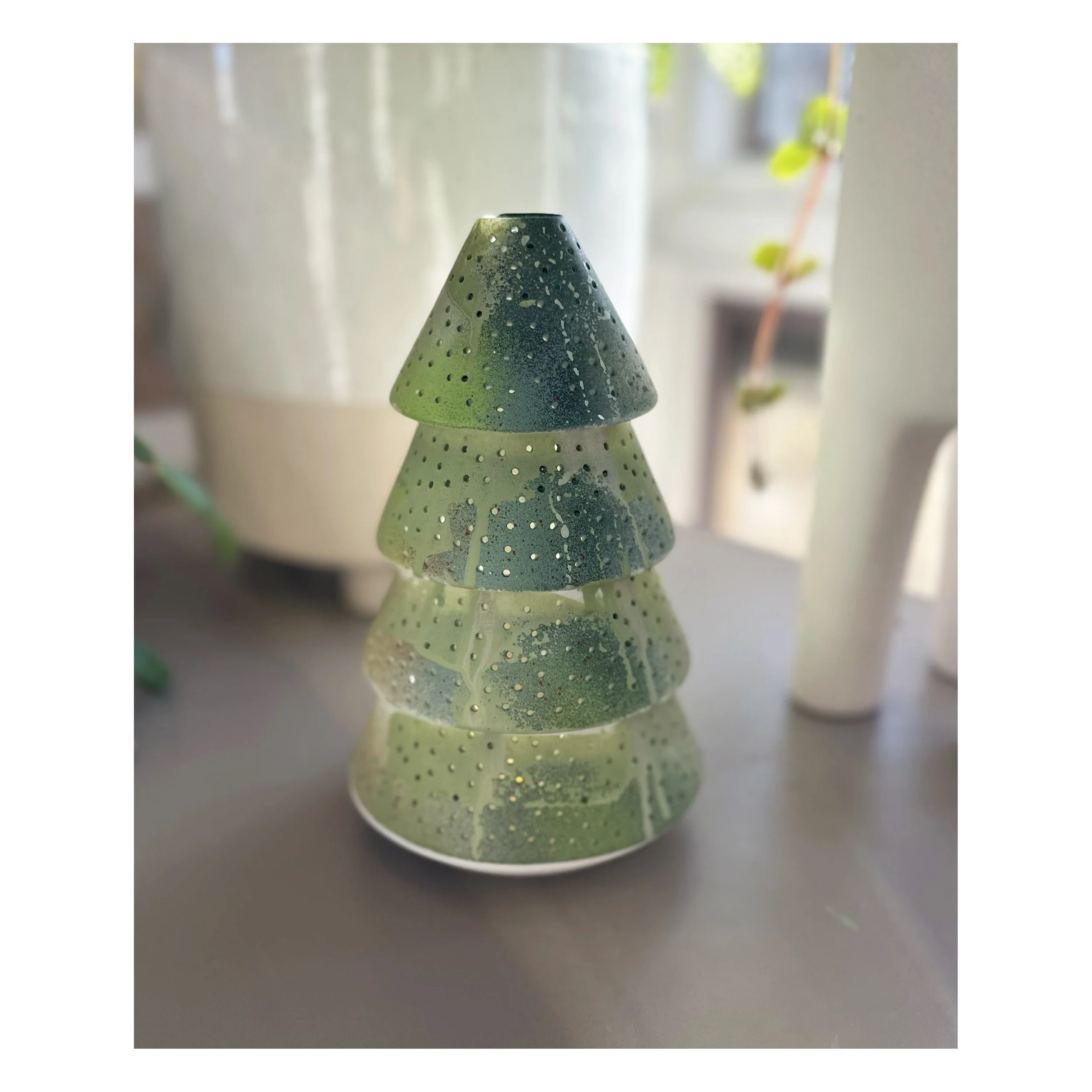 Tall Tree With Base (Votive)