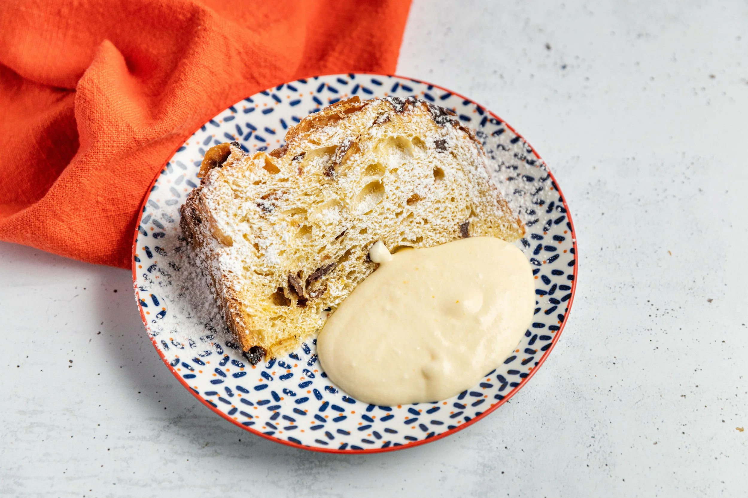Luca Ciano's Panettone with Christmas Mascarpone