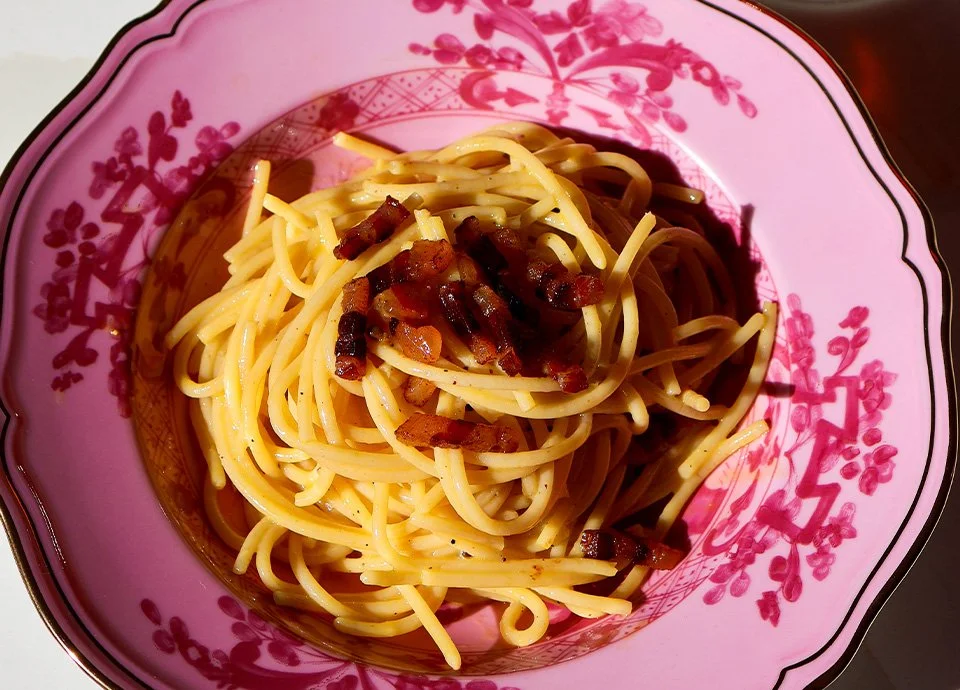 Made By Mandy’s Valentine’s Dinner: Spaghetti Carbonara &amp; Campari Spritz